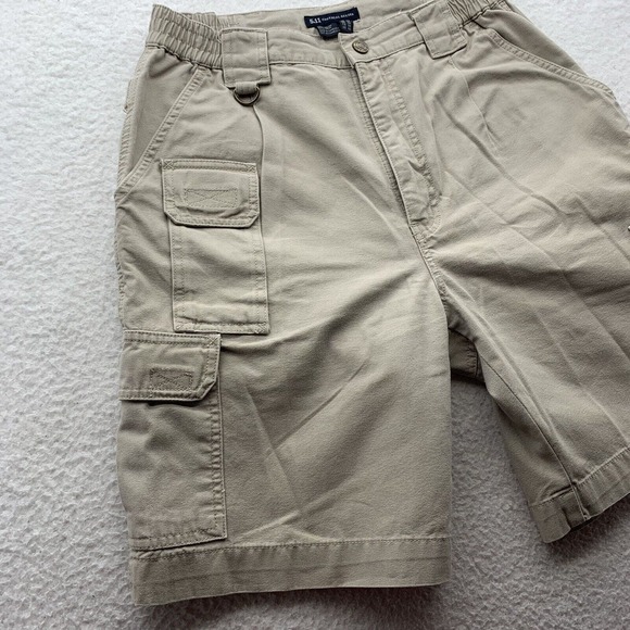 5.11 Tactical Cargo Shorts Mens 30x9 Utility Carpenter Military Operator Khaki - Picture 3 of 16